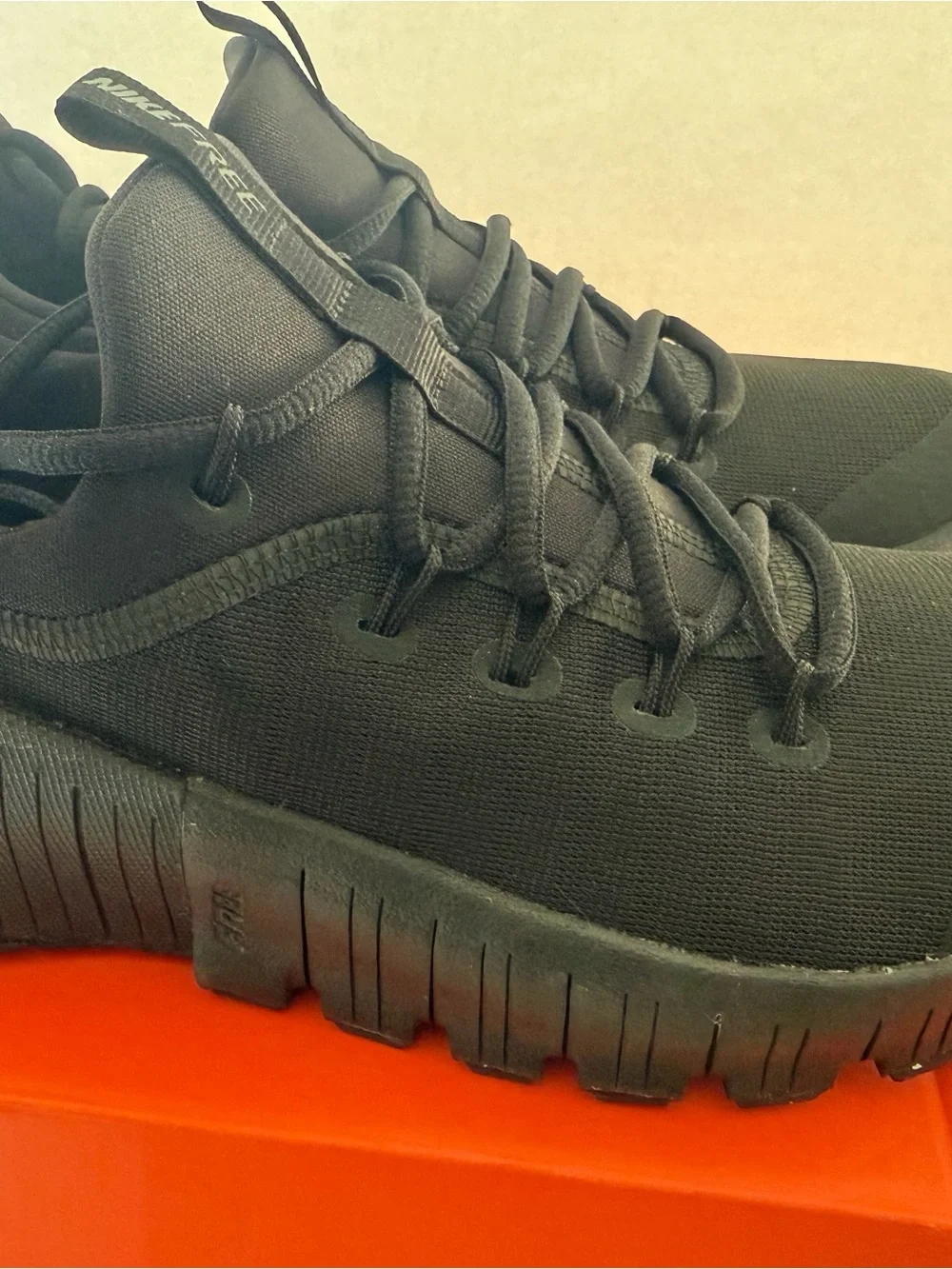 Nike Black Metcons All Black Low-Top Athletic Sneakers